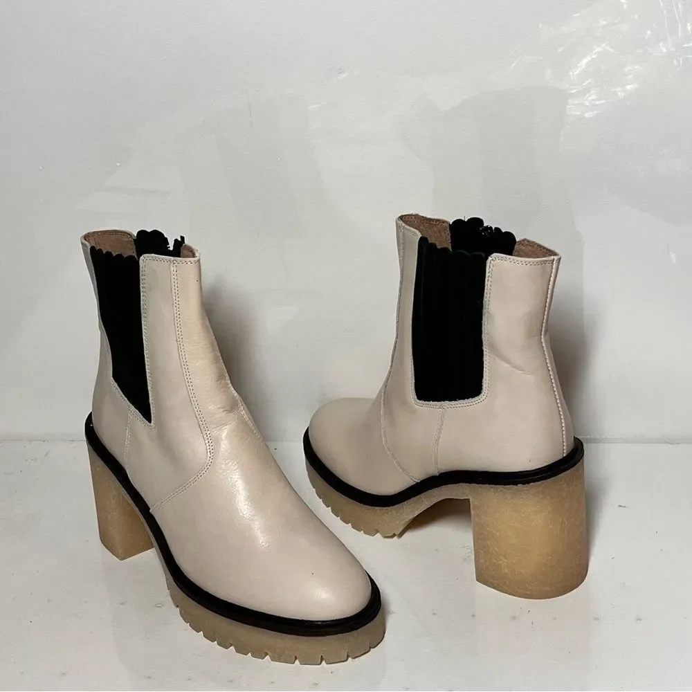 Free People James Leather Chelsea Boot